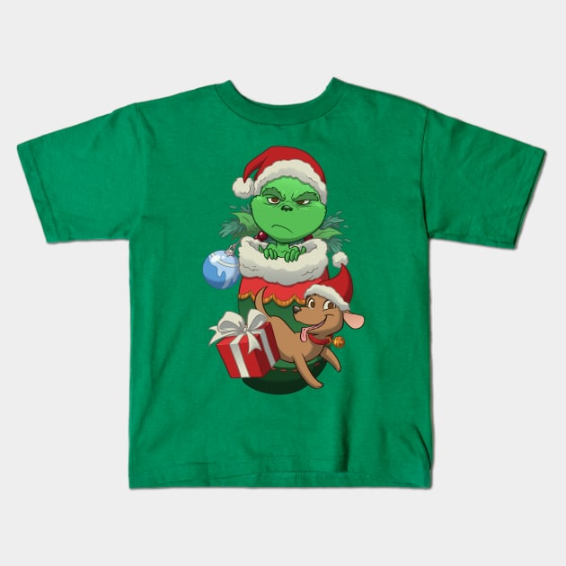 Stocking Stuffer: Grump Kids T-Shirt by Dooomcat